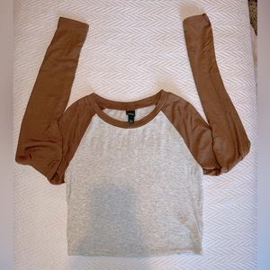 Wild Fable - Target long sleeve crop top